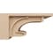 Ekena Millwork 9"W x 18"D x 9"H Wide Alma Rough Cedar Woodgrain TimberThane Corbel, Primed Tan CORUR09X18X09ALMRCPR - alternate 6
